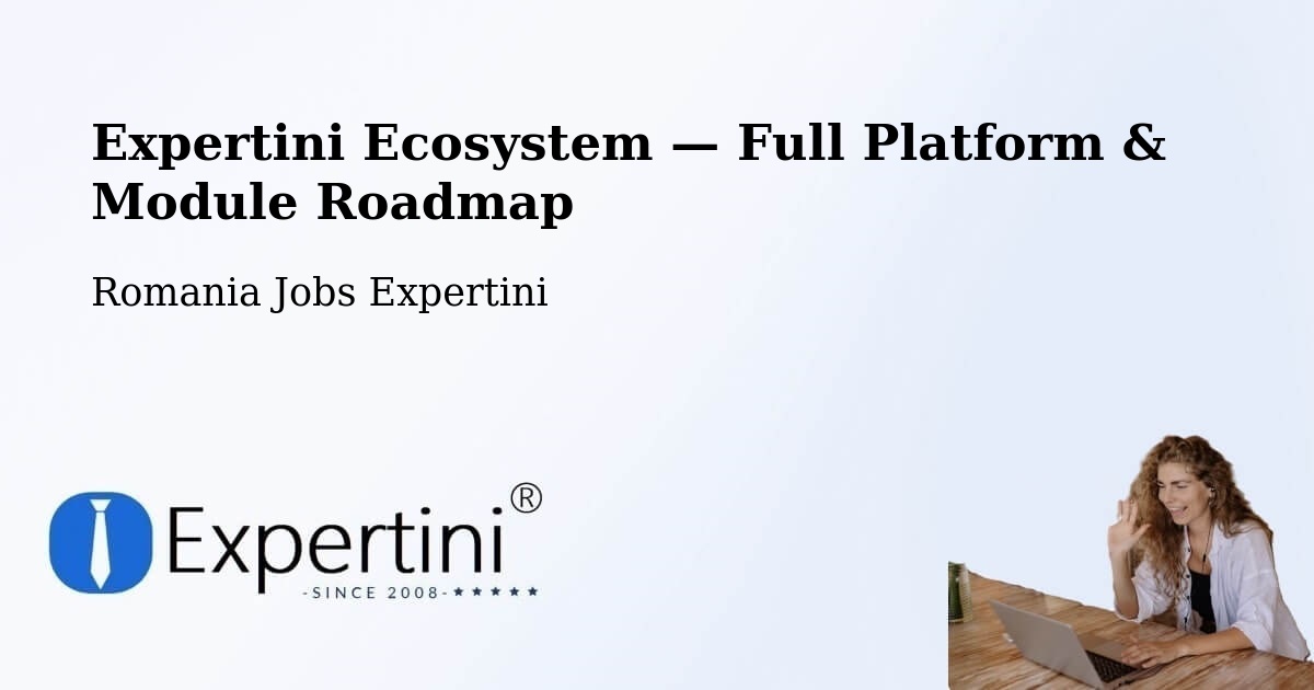 Expertini Ecosystem — Full Platform & Module Roadmap – Comişani